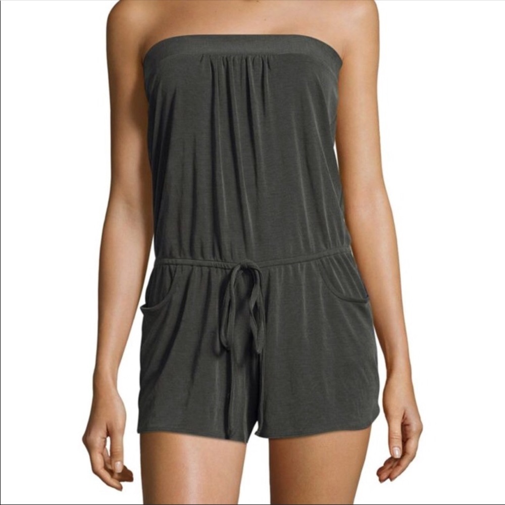 NWT Supply and Demand Charcoal Romper Small